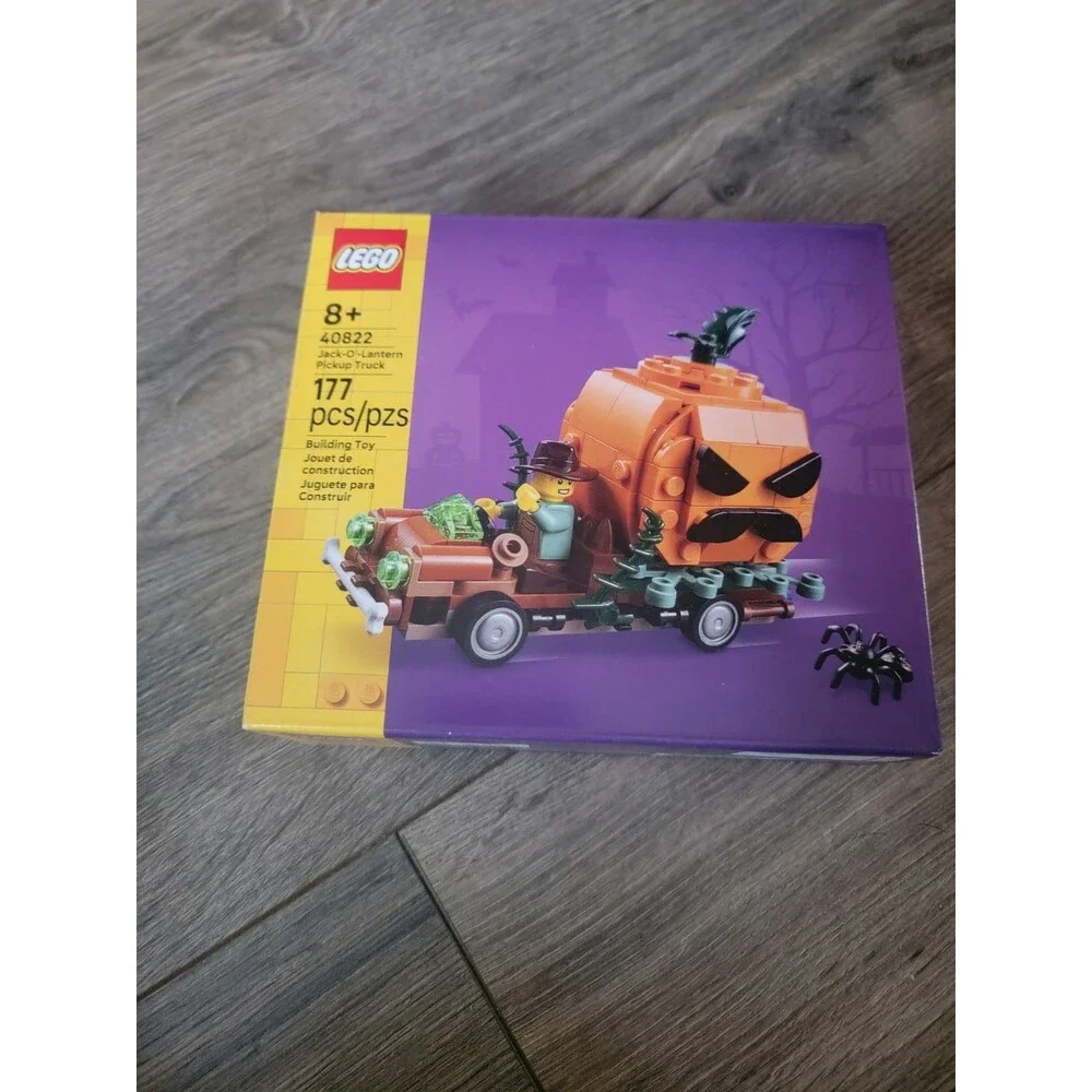 LEGO JACK-O'-LANTERN PICKUP TRUCK 40822 Halloween Pumpkin SEALED New
